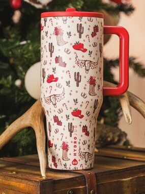 HydroJug Cowboy Christmas 32oz
